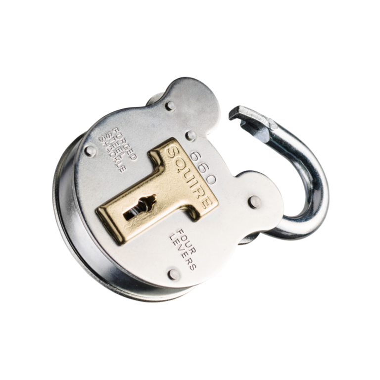 Squire Old English 4 Lever Padlock 660 - 60mm