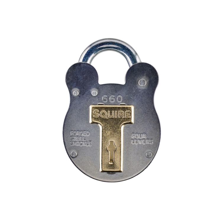 Squire Old English 4 Lever Padlock 660 - 60mm