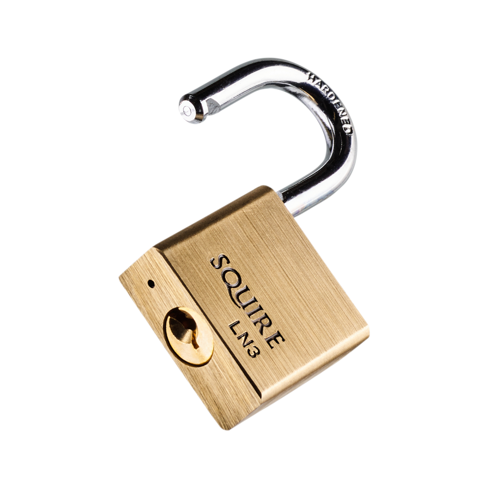 Squire Premium Brass Lion Padlock - LN3 - 30mm