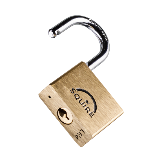 Squire Premium Brass Padlock LN4 - 40mm