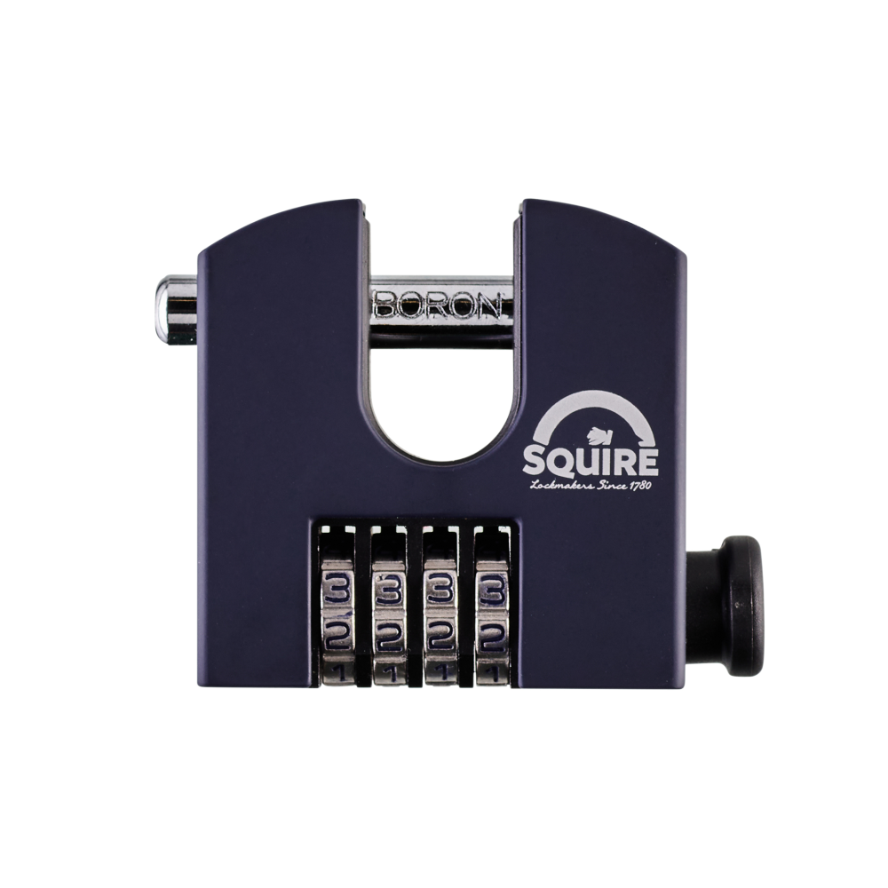 Squire SHCB65 4 Wheel Combination Block Lock - 65mm