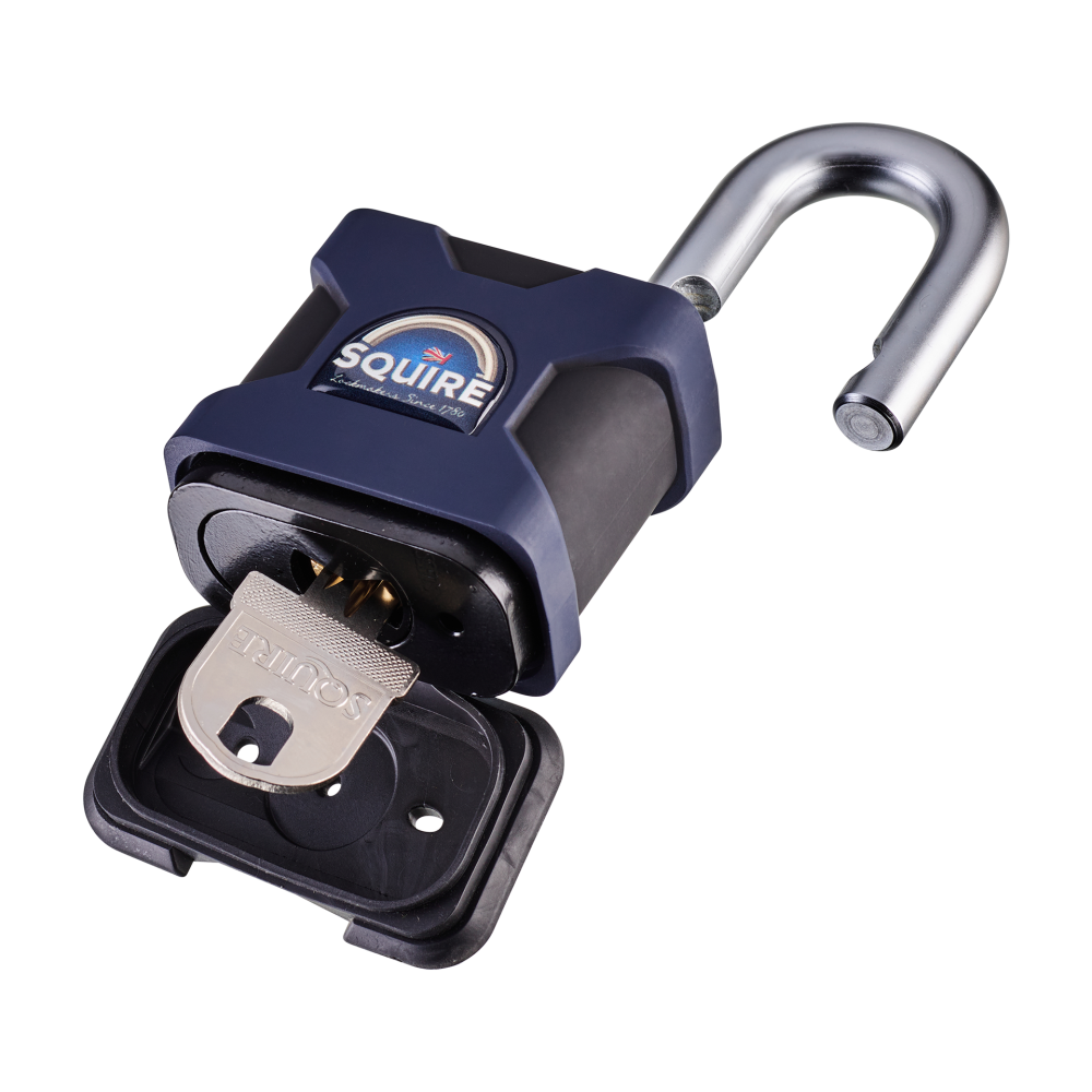 Squire SS50S Stronghold Hardened Steel Padlock Open Shackle - 50mm