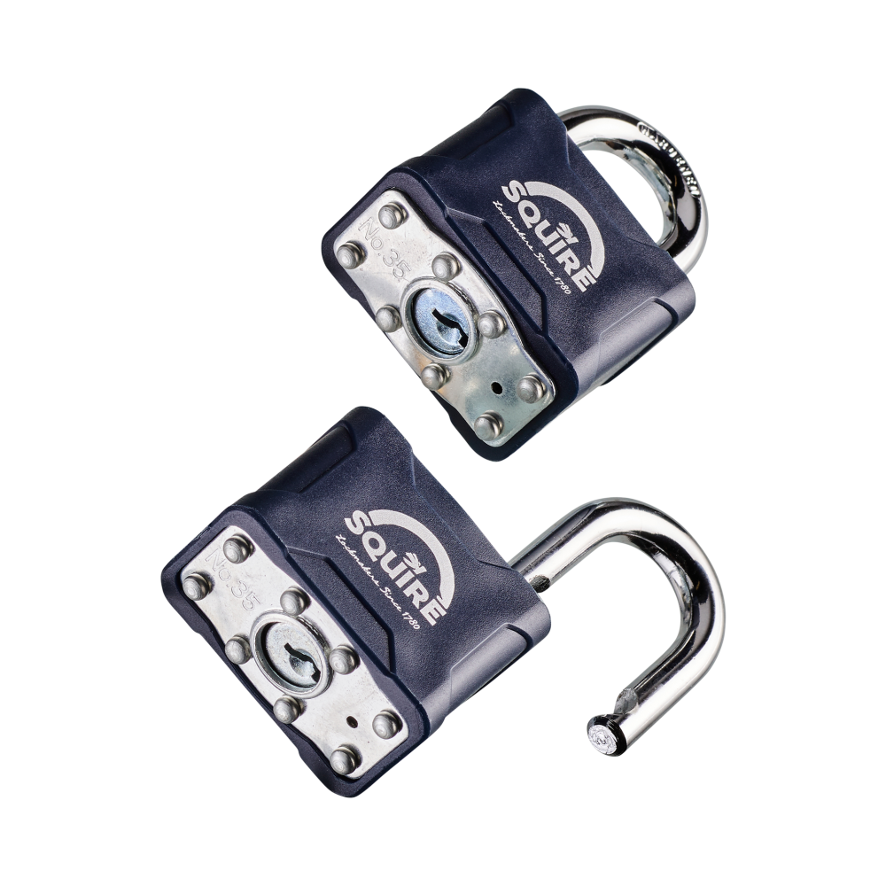 Squire Stronglock Laminated Padlock - Keyed Alike - 35T- 40mm (Pack 2)