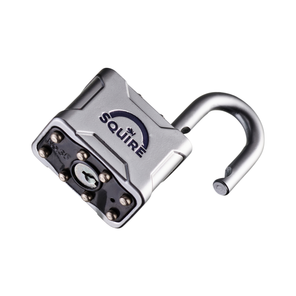 Squire Vulcan P4 40 Padlock Open Shackle - Boron Steel - 40mm