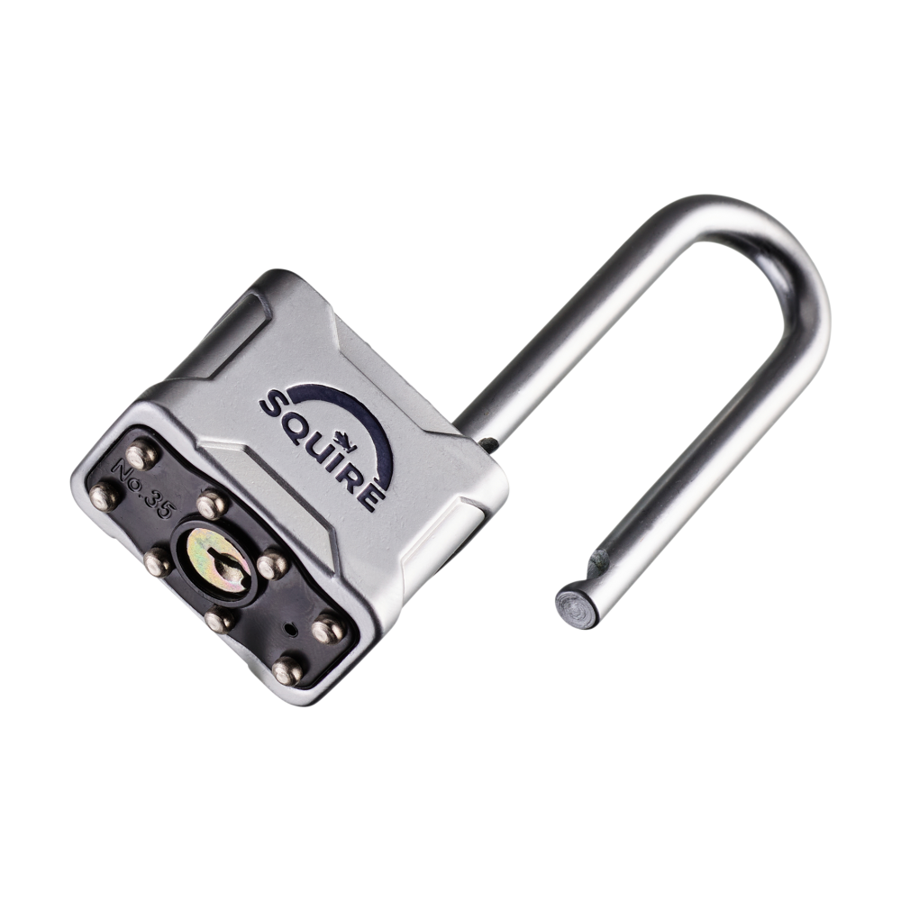 Squire Vulcan P4 40/2.5 Padlock 2.5" - Long Shackle - 40mm
