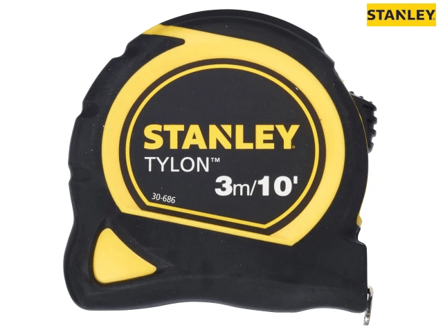 Stanley Tylon Pocket Tape 3m/10ft (Width 13mm) 0-30-686