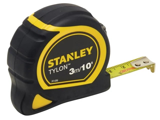 Stanley Tylon Pocket Tape Measure 3m/10ft (Width 13mm) Loose 1-30-686