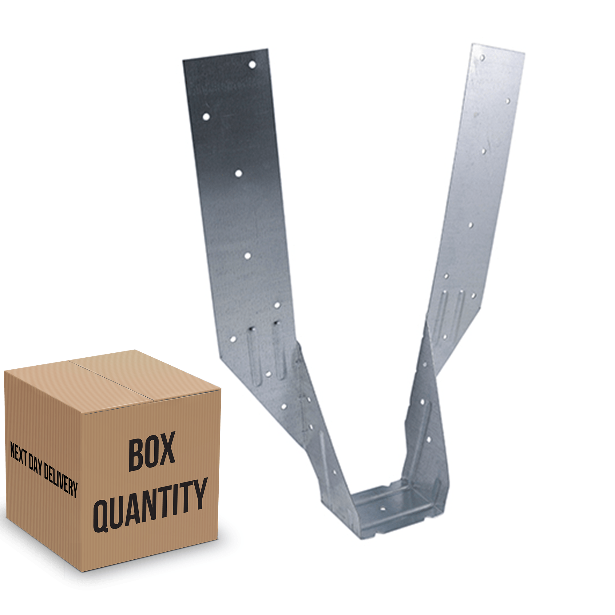 Timber Hangers - No Tag - Galvanised - Box