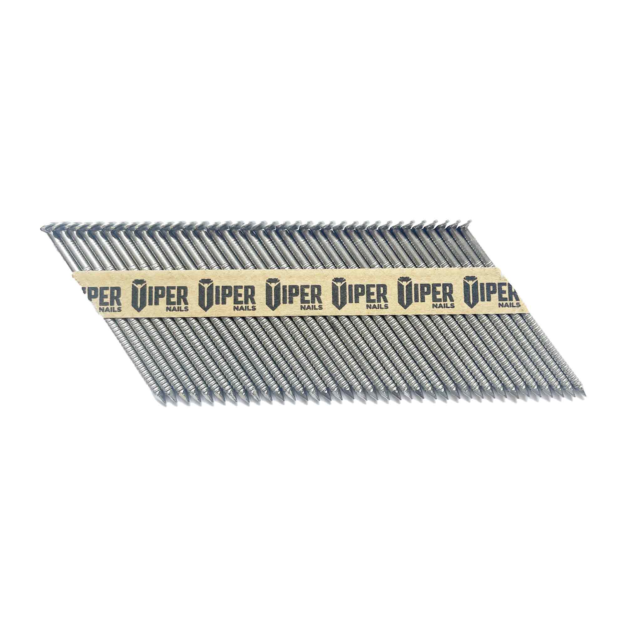 Viper Ring Shank Gas Clipped Head Collated Nails - Stainless Steel 304 - 1 Fuel - Handy Pack