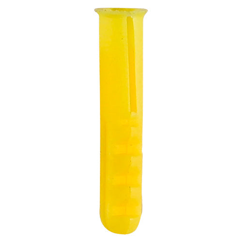 Yellow Plastic Plug